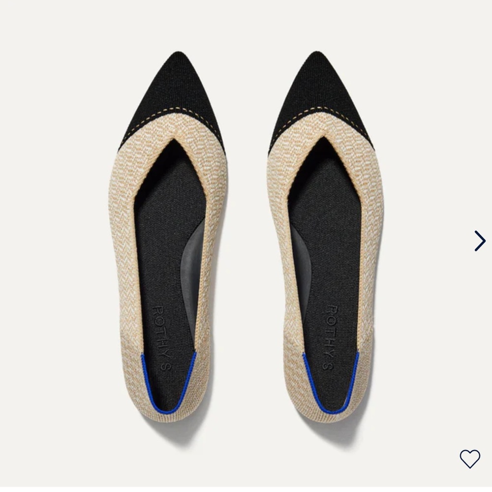 Rothy’s the point 2 flat NWT